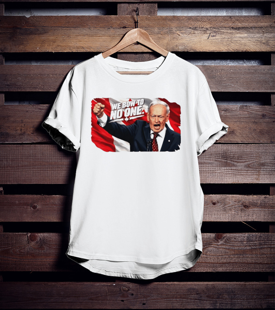 We Bow To No One Jean Chrétien Canada Essential T-Shirt
