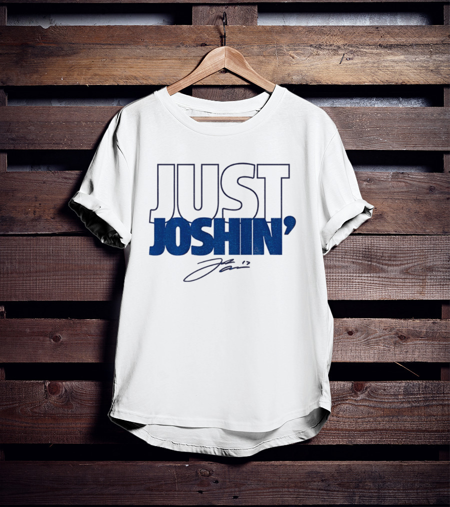 Josh Allen Just Joshin' 17 Buffalo Bills T-Shirt