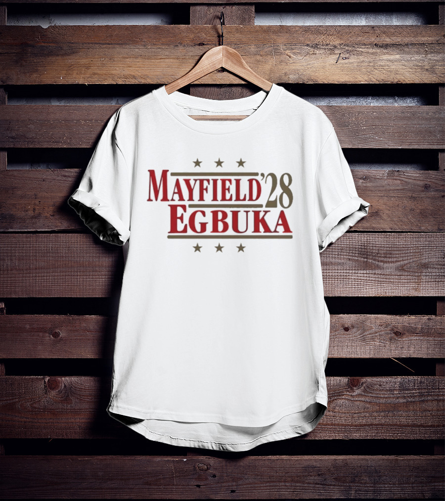 Mayfield Egbuka '28 Tampa Bay Buccaneers Football T-Shirt