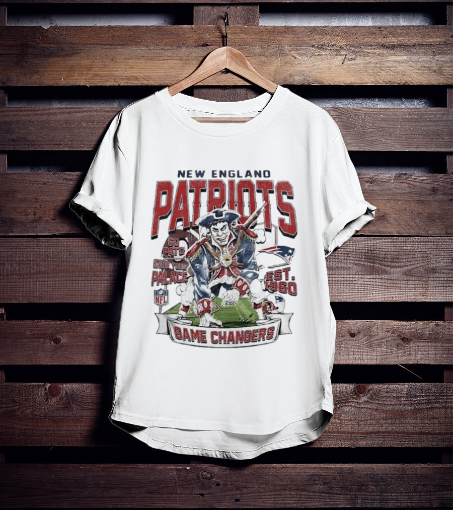 New England Patriots Game Changers Go Pats Know Your Palace Est 1960 NFL T-Shirt
