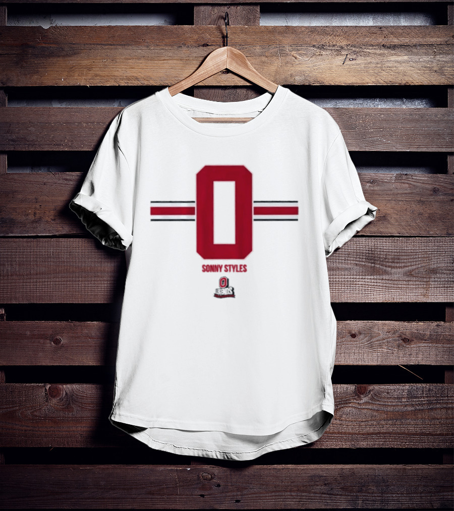 Sonny Styles 0 Stripe Ole Miss Rebels T-Shirt
