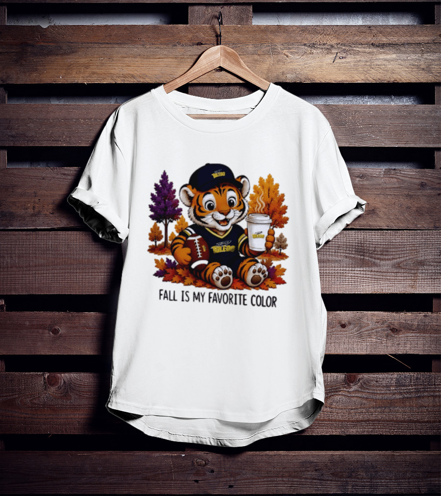 Toledo Rockets Tiger Fall Is My Favorite Color Football Coffee 2026 T-Shirt