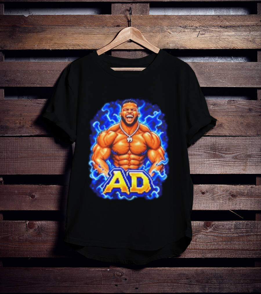 Aaron Donald AD Muscular Cartoon Style Los Angeles Rams 99 T-Shirt