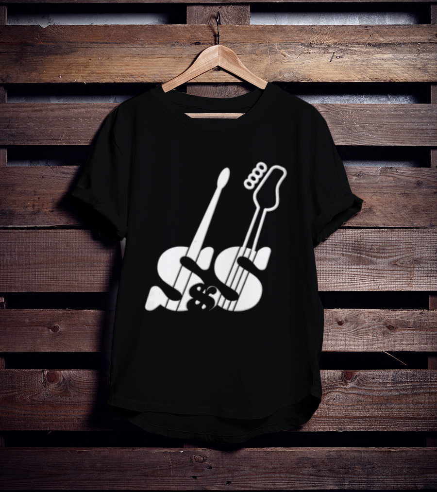 Guitars Forming Letter S T-Shirt
