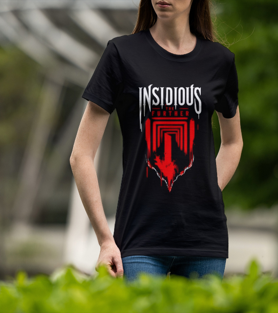 Insidious The Further Horror Movie Supernatural Red Dripping Font T-Shirt
