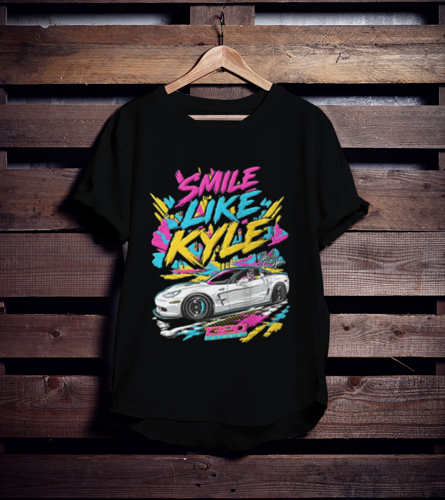 Smile Like Kyle 1320 Video Sports Car Driver Thumbs Up T-Shirt