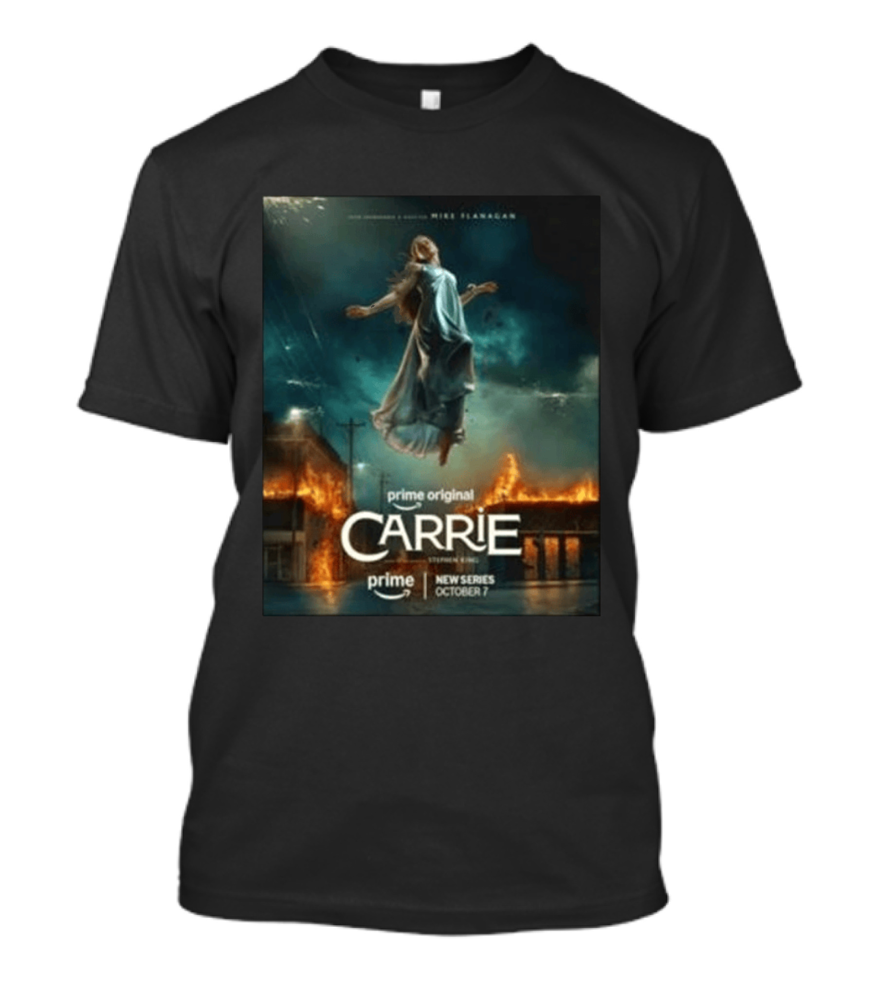 Prime Original Carrie New Series By Mike Flanagan October 7 Release T-Shirt