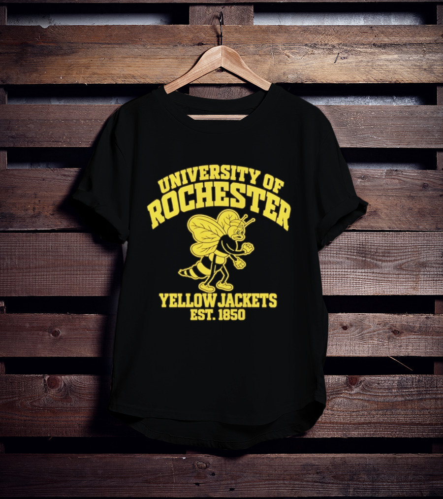 University Of Rochester Yellow Jackets Est 1850 Retro Collegiate T-Shirt