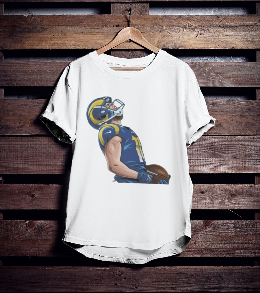 Cooper Kupp Los Angeles Rams No 10 Football Player Celebration T-Shirt