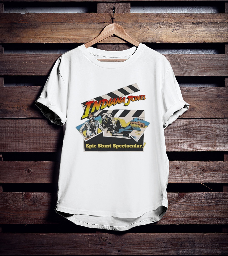 Indiana Jones Epic Stunt Spectacular Adventure With Action Scenes T-Shirt