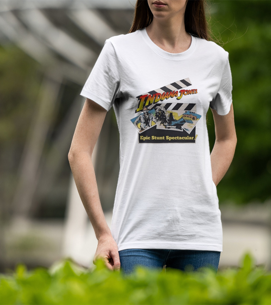 Indiana Jones Epic Stunt Spectacular Adventure With Action Scenes T-Shirt