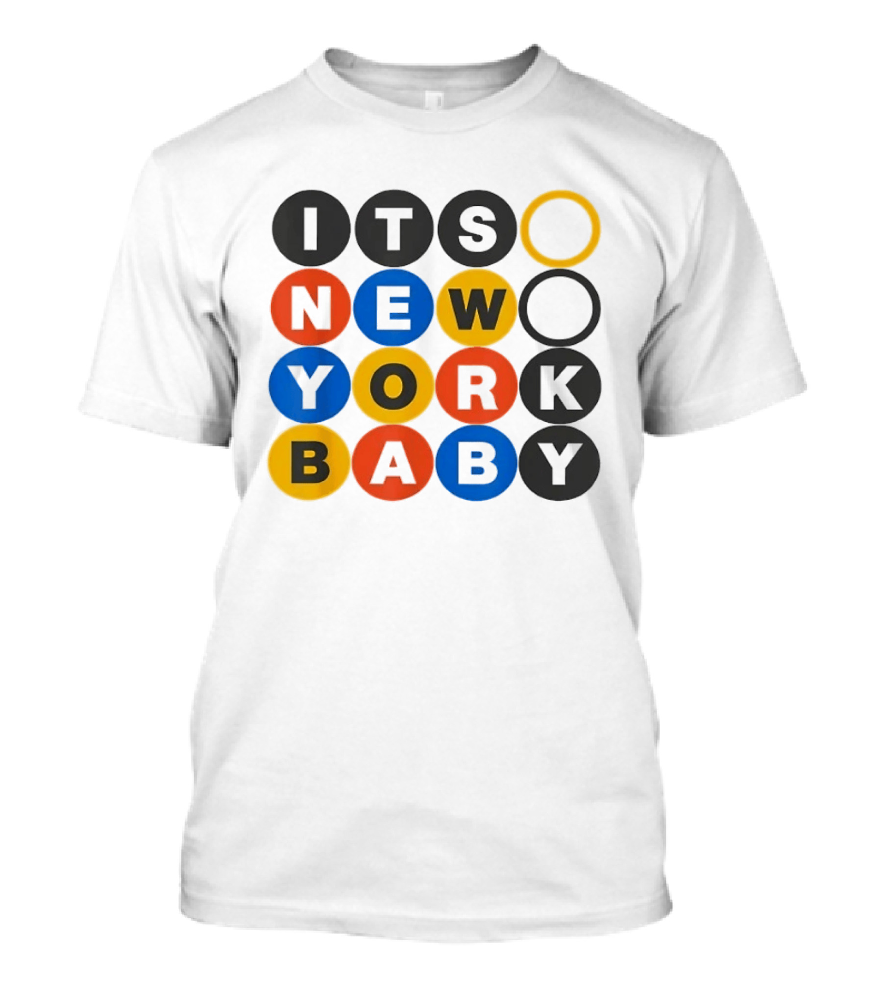 New York Baby Subway NYC Big Apple T-Shirt