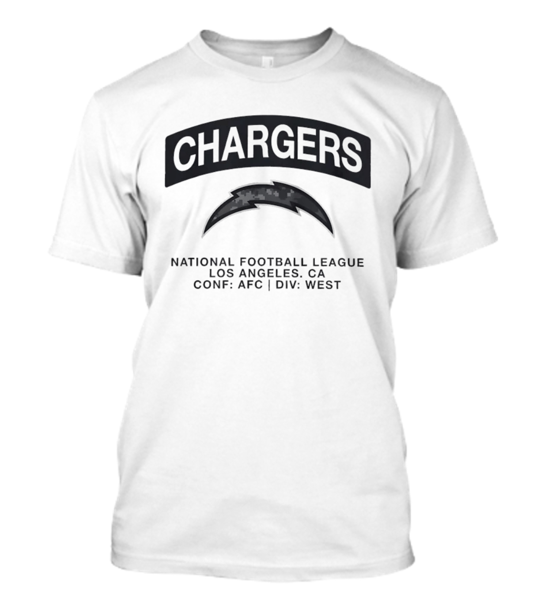 Los Angeles Chargers National Football League AFC West Los Angeles CA T-Shirt