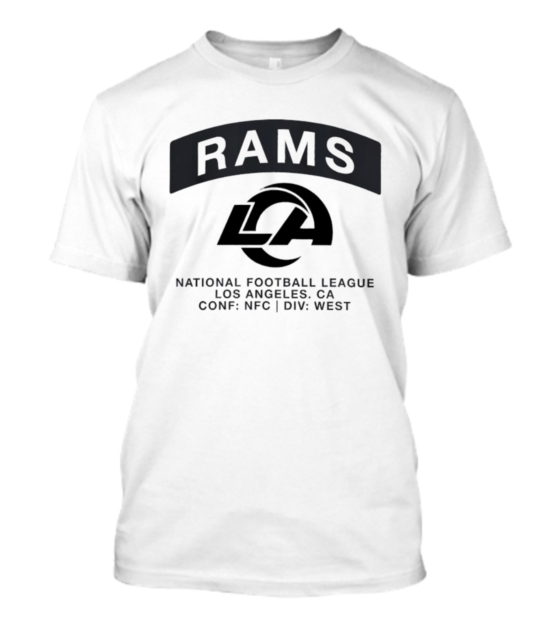 Los Angeles Rams NFC West National Football League LA Team T-Shirt