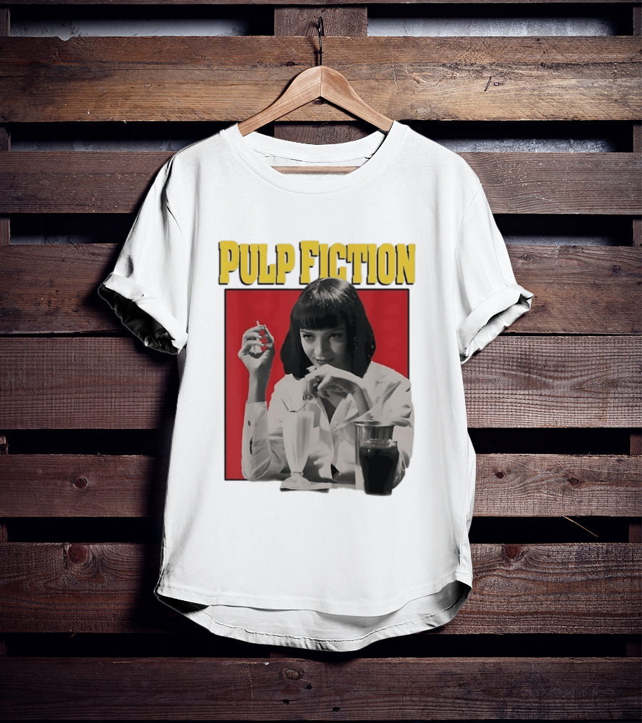 Pulp Fiction Mia Wallace Uma Thurman Quentin Tarantino T-Shirt