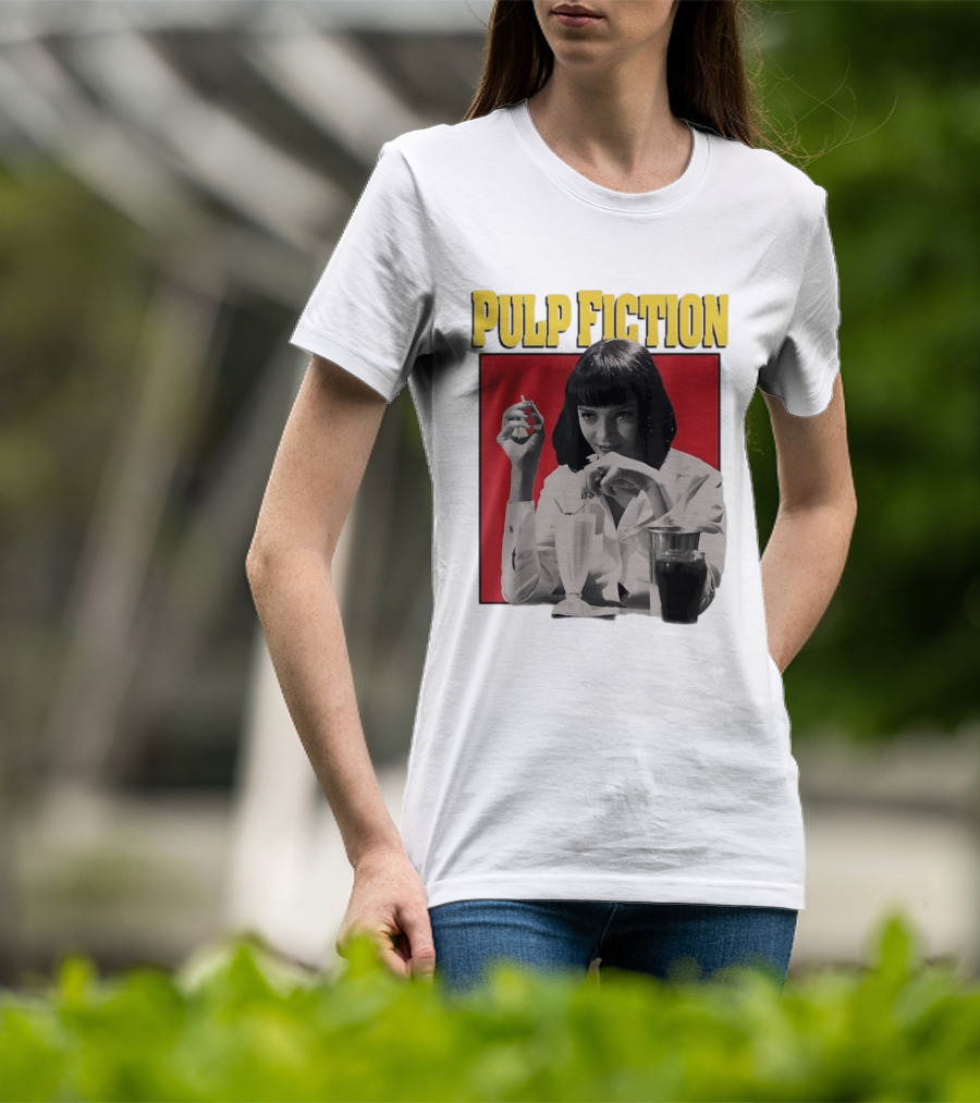 Pulp Fiction Mia Wallace Uma Thurman Quentin Tarantino T-Shirt