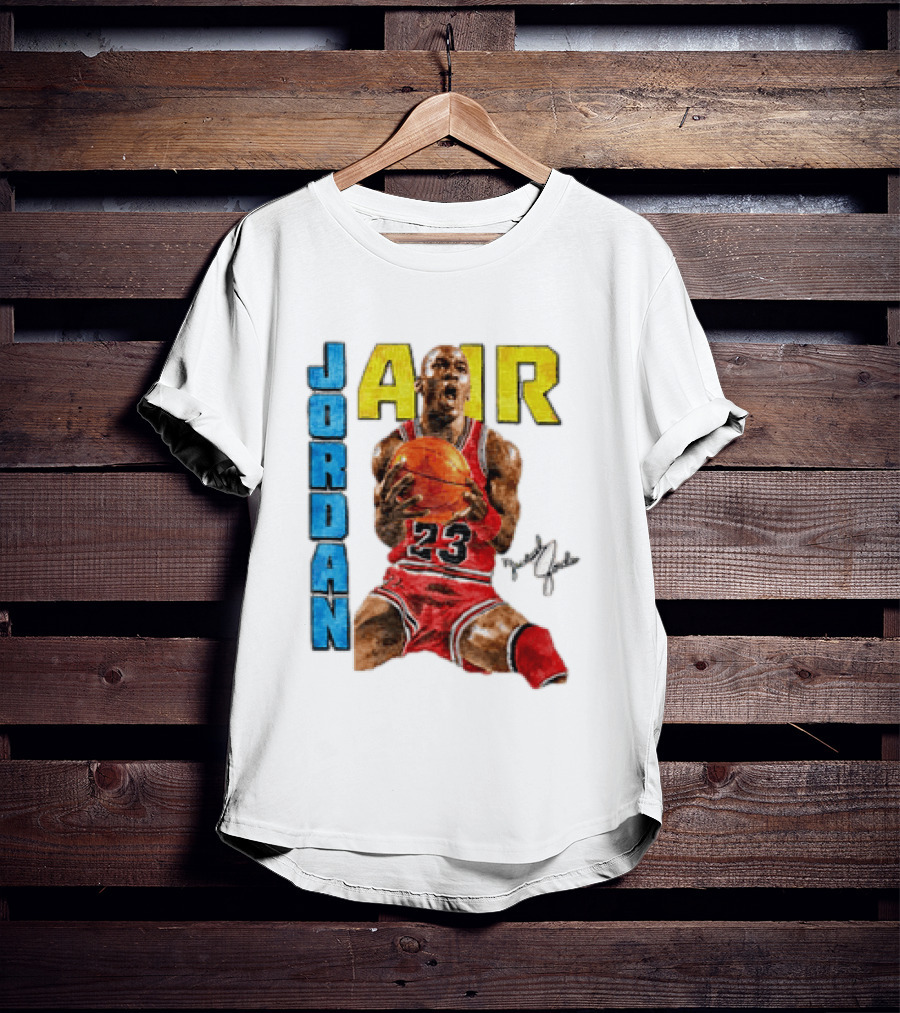 Jordan Air 23 Basketball Player Holding Ball T-Shirt