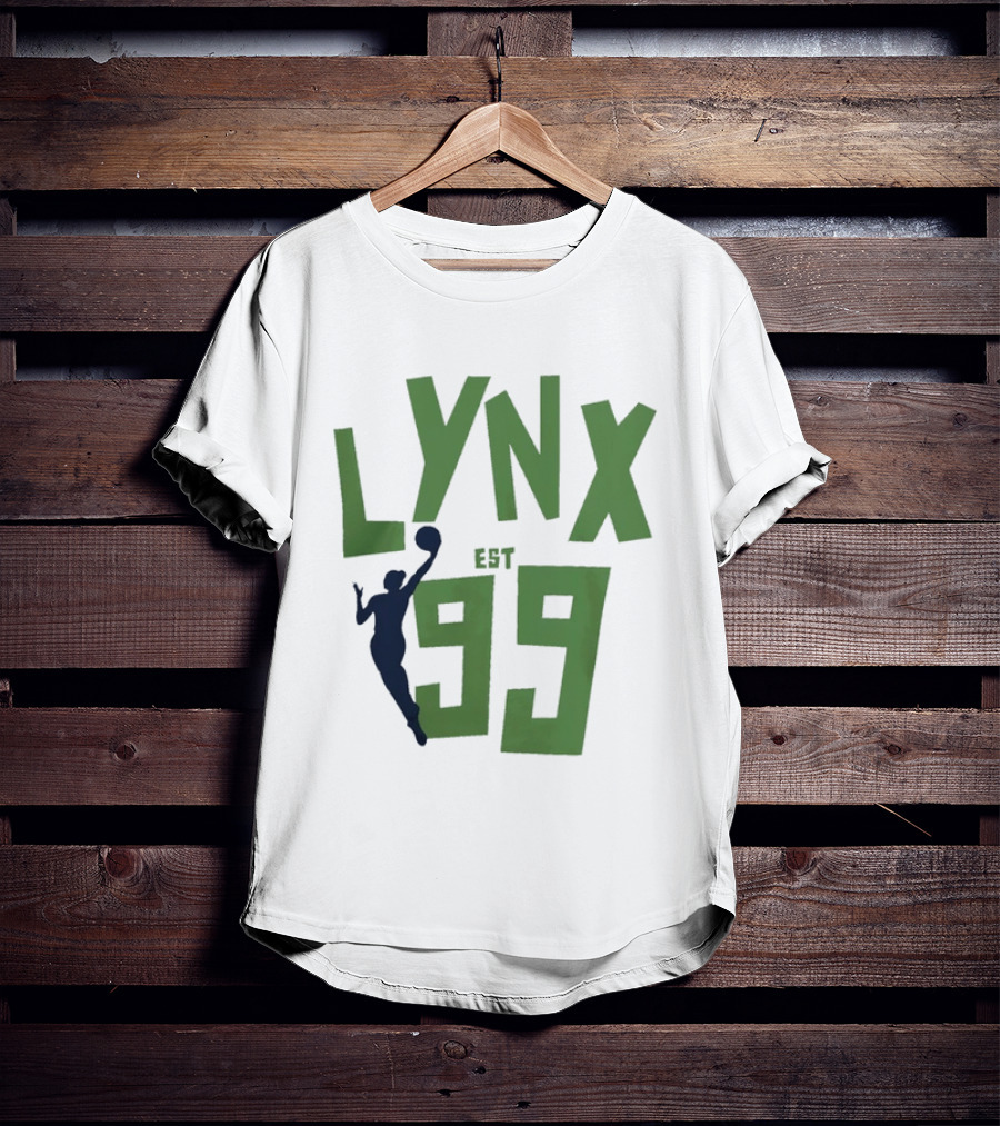 Playa Society Minnesota Lynx Est 99 Basketball Jumper T-Shirt