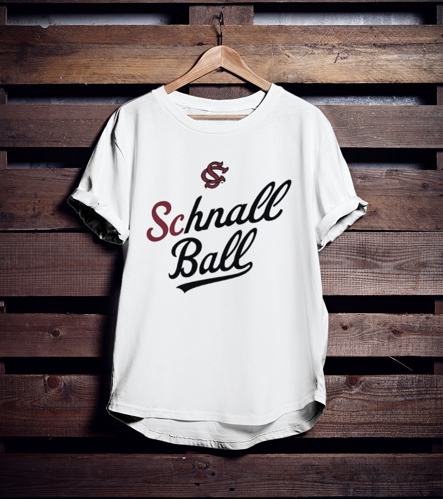 South Carolina Schnall Ball SC Gamecocks T-Shirt