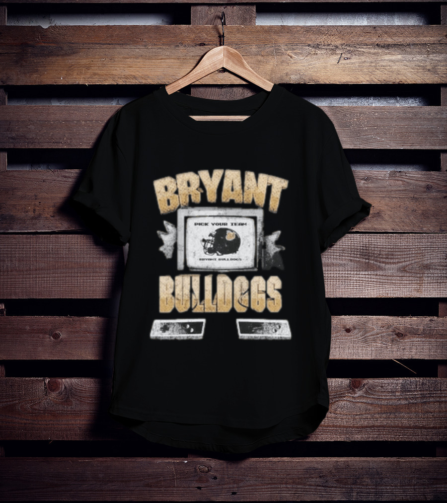 Bryant Bulldogs Pick Your Team Video Game Football Helmet T-Shirt