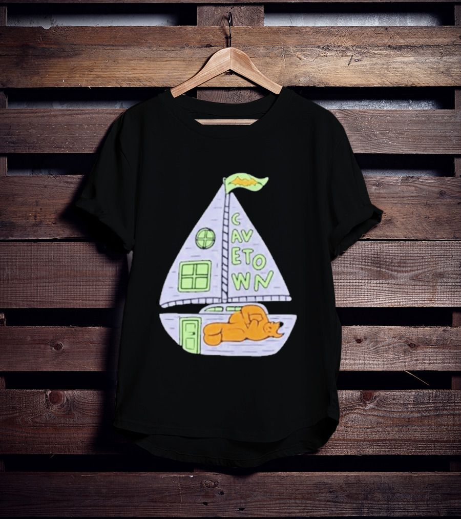 Cavetown Running With Scissors 2026 USA Tour Sail Boat T-Shirt