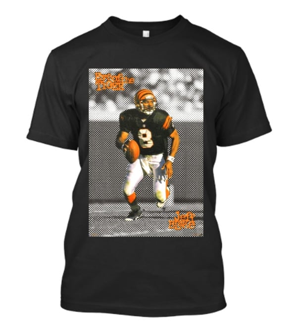 Jeff Blake Eye Of The Tiger Cincinnati Bengals Football QB T-Shirt