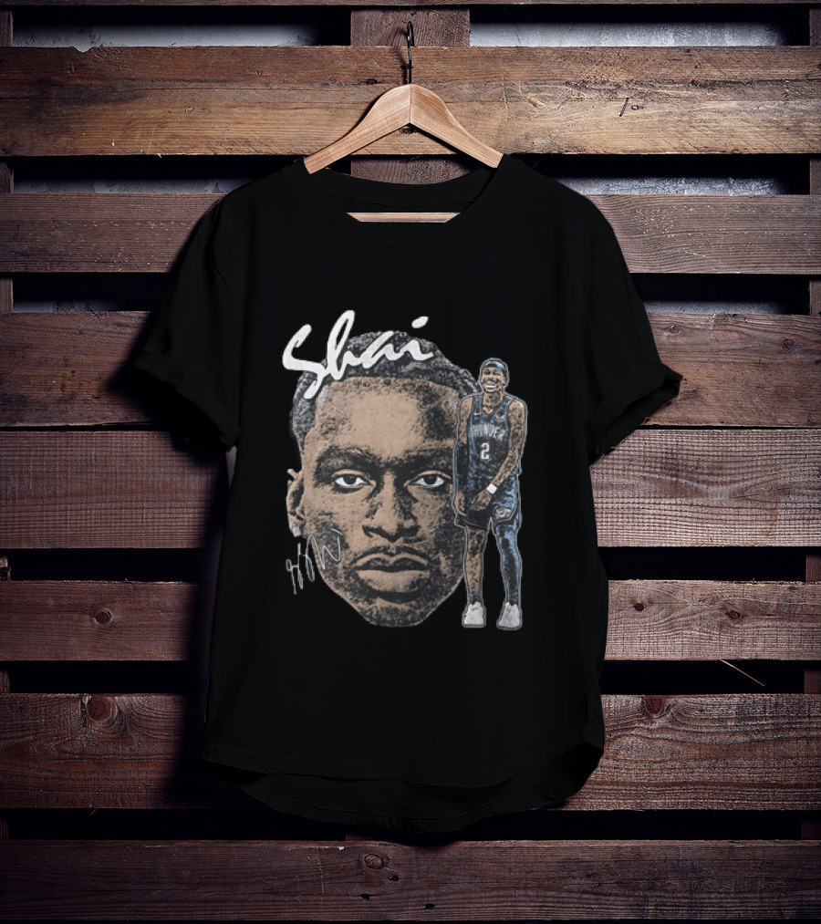 Shai Gilgeous Alexander Oklahoma City Thunder NBA Basketball T-Shirt