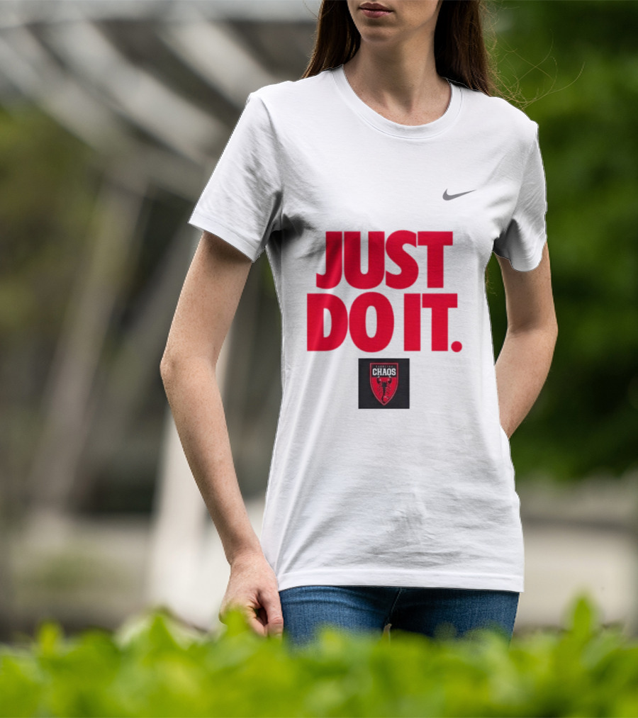 Carolina Chaos Just Do It Nike Premier Lacrosse League T-Shirt