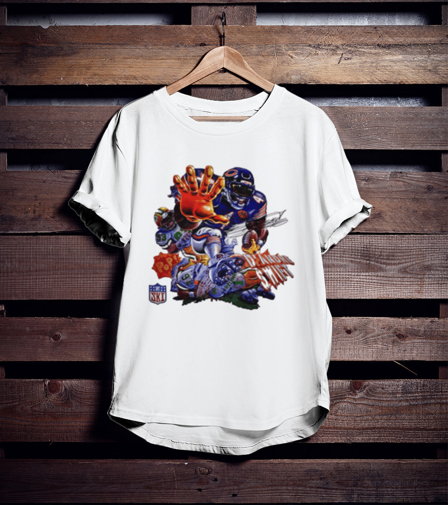 Chicago Bears Pop Art Dandre Swift 4 93 92 NFL T-Shirt