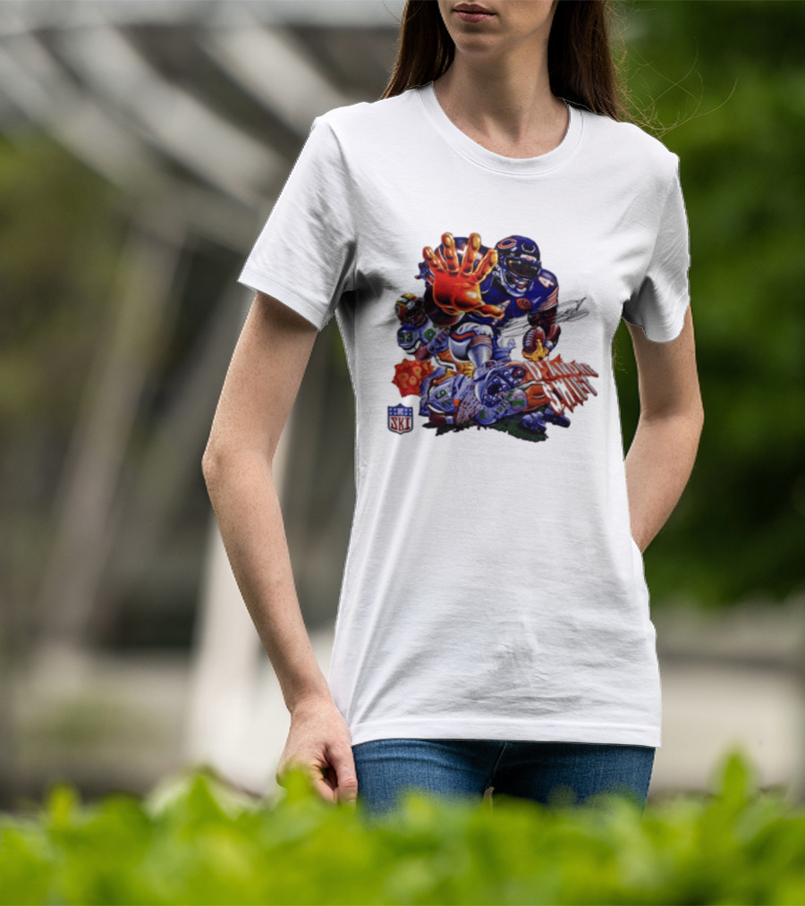 Chicago Bears Pop Art Dandre Swift 4 93 92 NFL T-Shirt