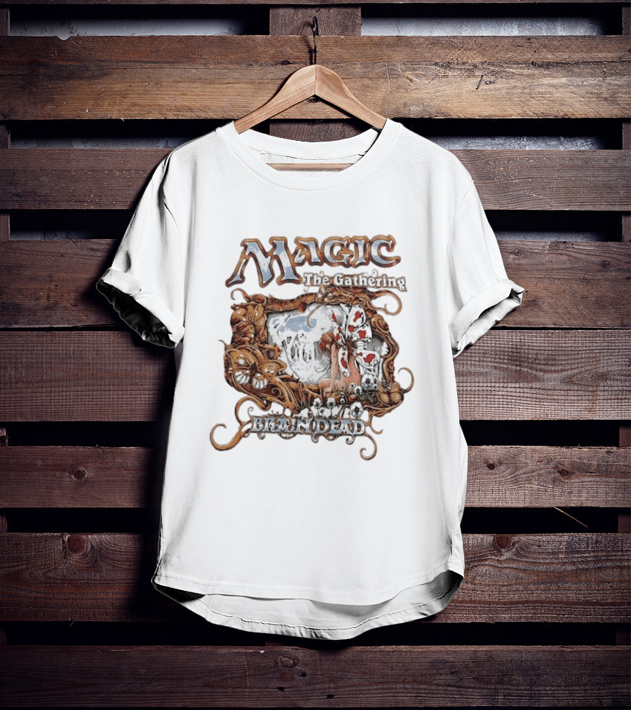 Magic The Gathering Brain Dead Butterfly Forest T-Shirt