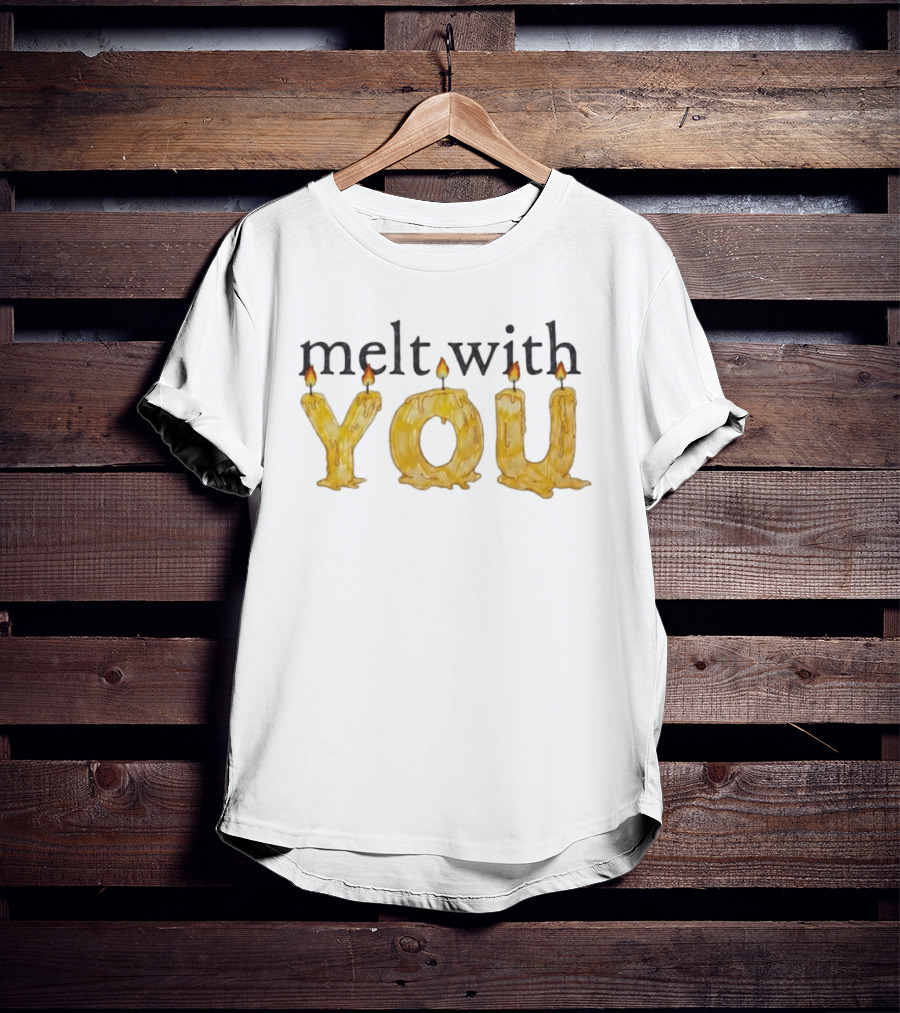 Olivia Rodrigo Melt With You Candle Wax Letters T-Shirt