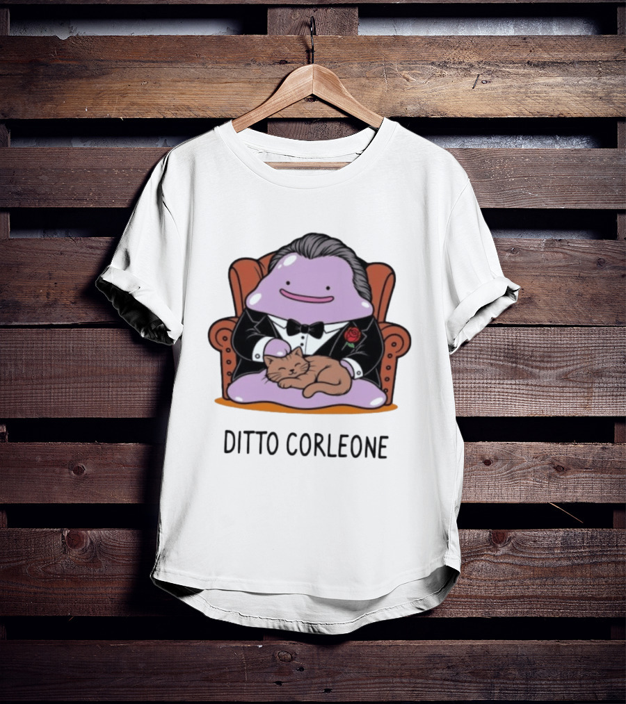Ditto Corleone Pokémon Meets The Godfather T-Shirt