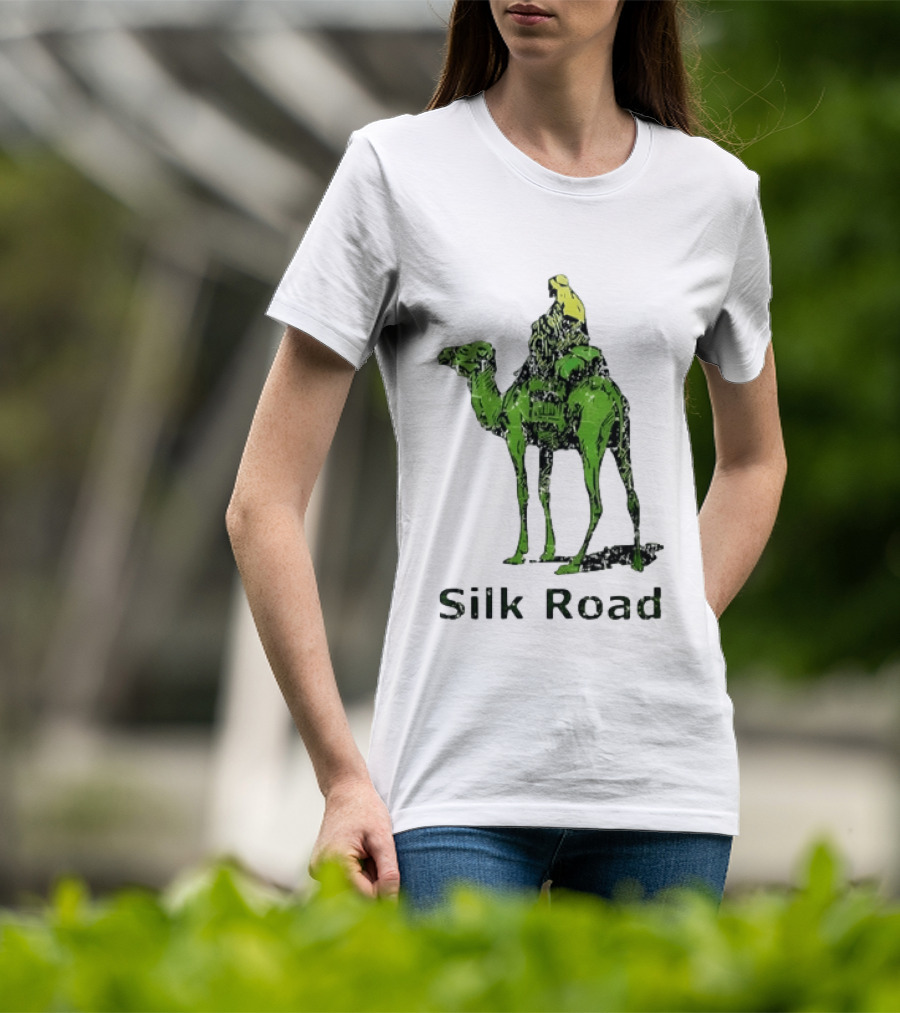 Silk Road Anonymous Marketplace Camel Dark Web T-Shirt