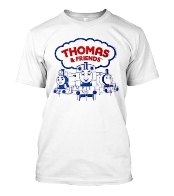 Thomas & Friends Blue Line Train Characters T-Shirt