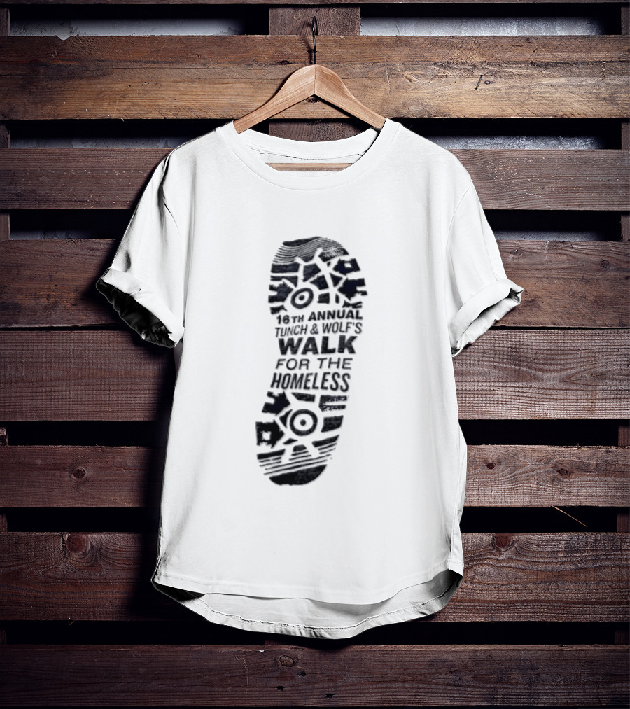 12th Annual Tunch And Wolf's Walk For The Homeless T-Shirt