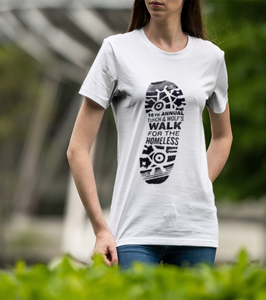 12th Annual Tunch And Wolf's Walk For The Homeless T-Shirt