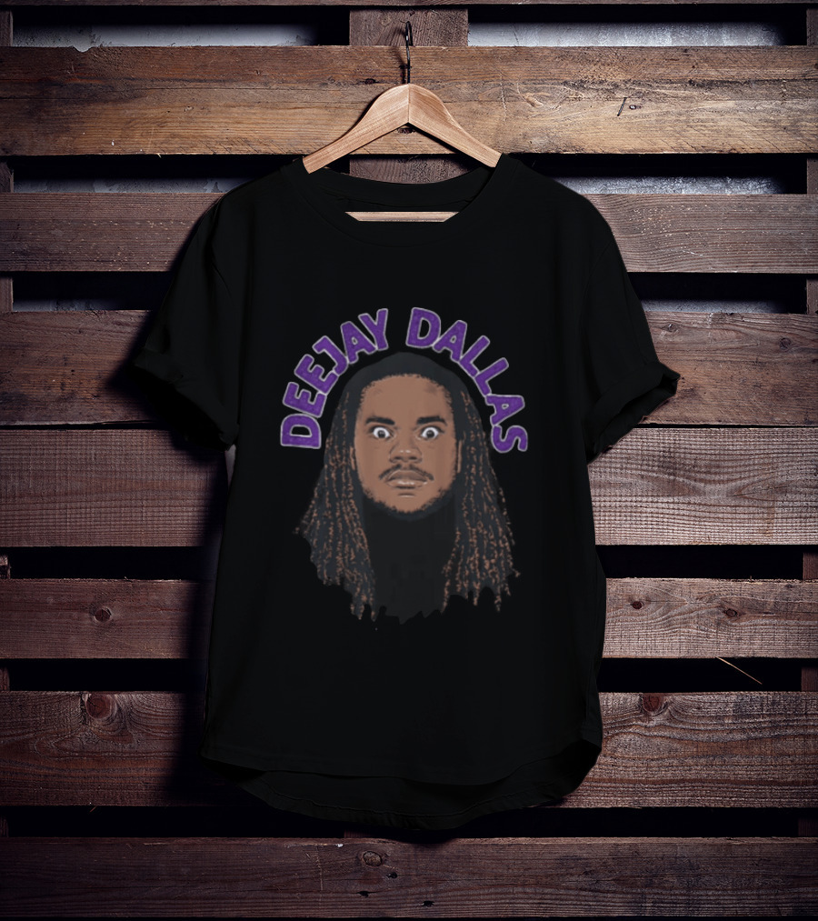 Deejay Dallas Wide Eyes Dreadlocks T-Shirt