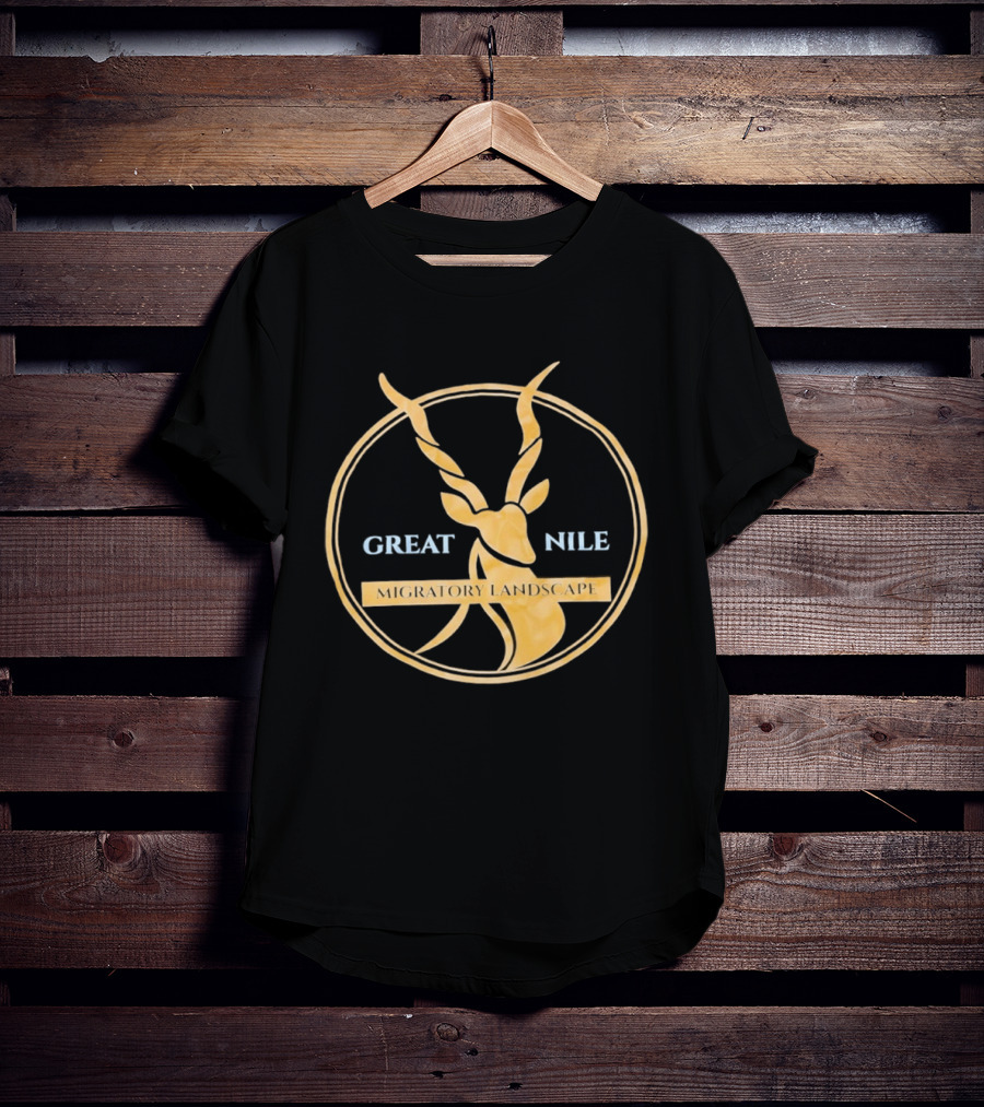 Great Nile Migratory Landscape Antelope T-Shirt