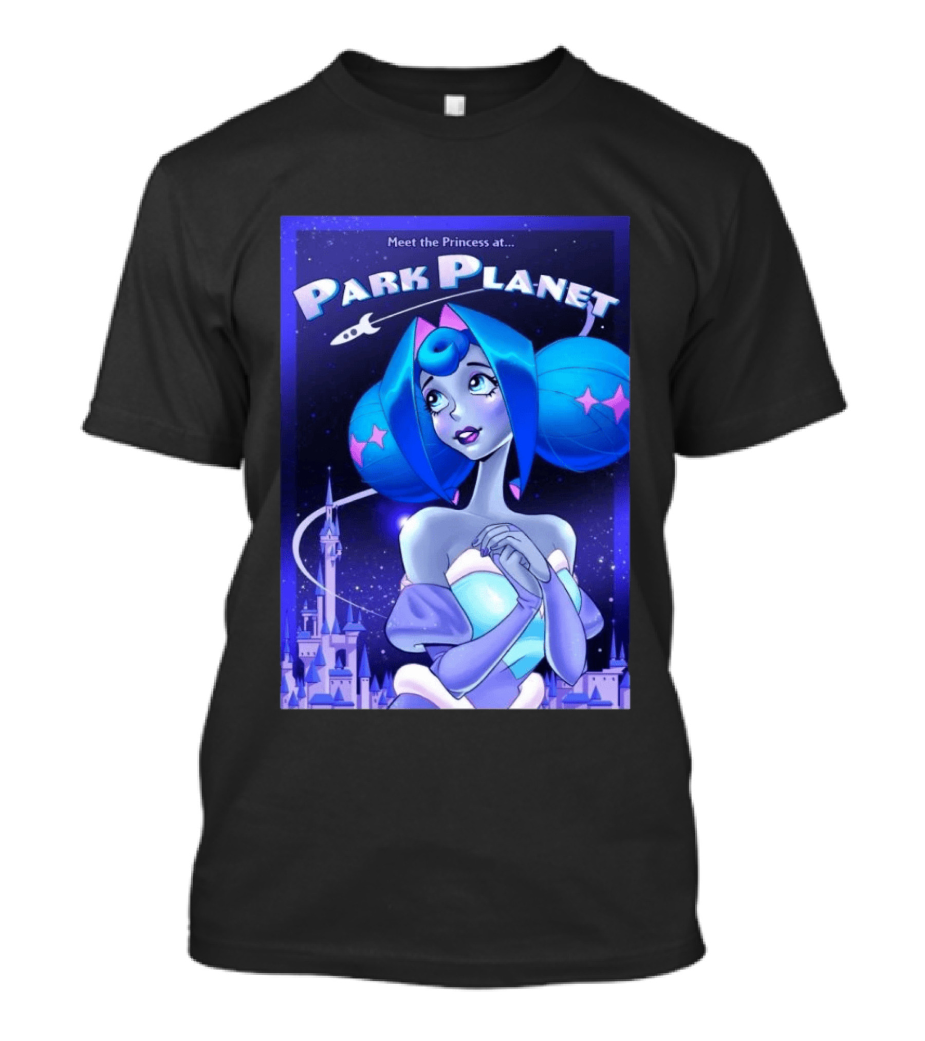 Knights Of Guinevere Meet The Princess At Park Planet Fantasy Adventure T-Shirt