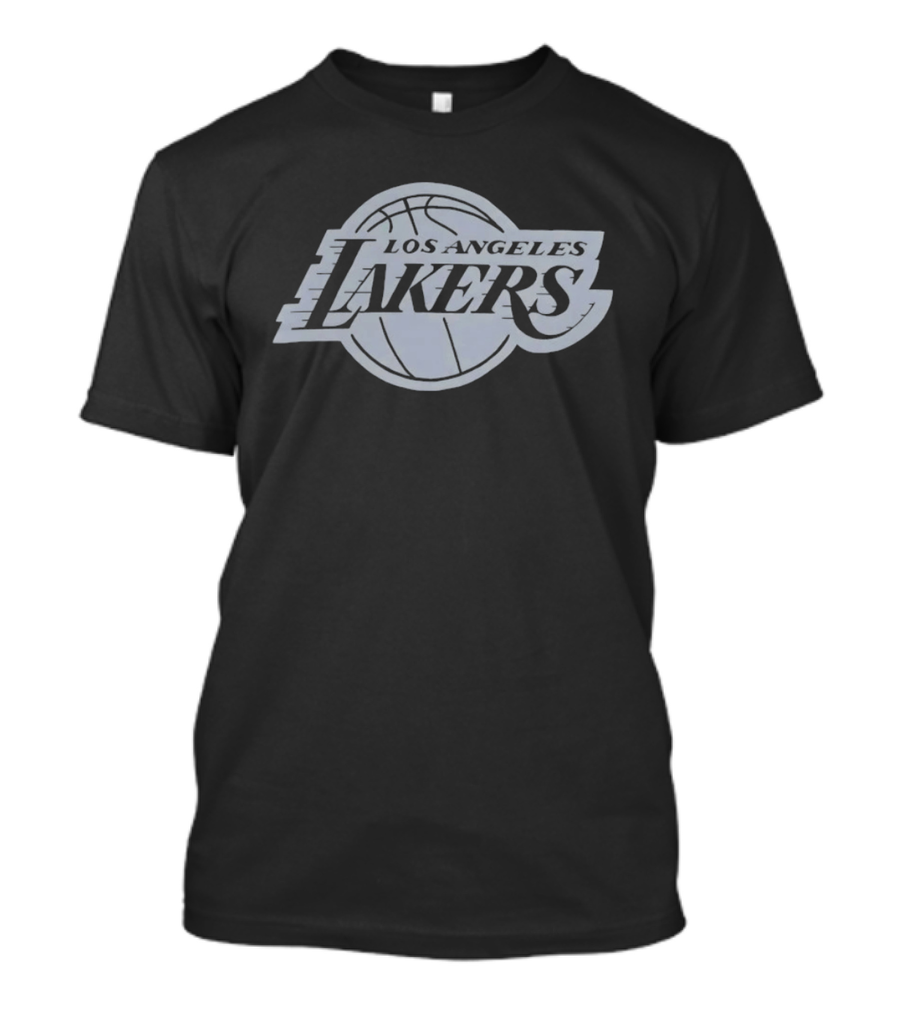 Los Angeles Lakers NBA Basketball Team Black T-Shirt