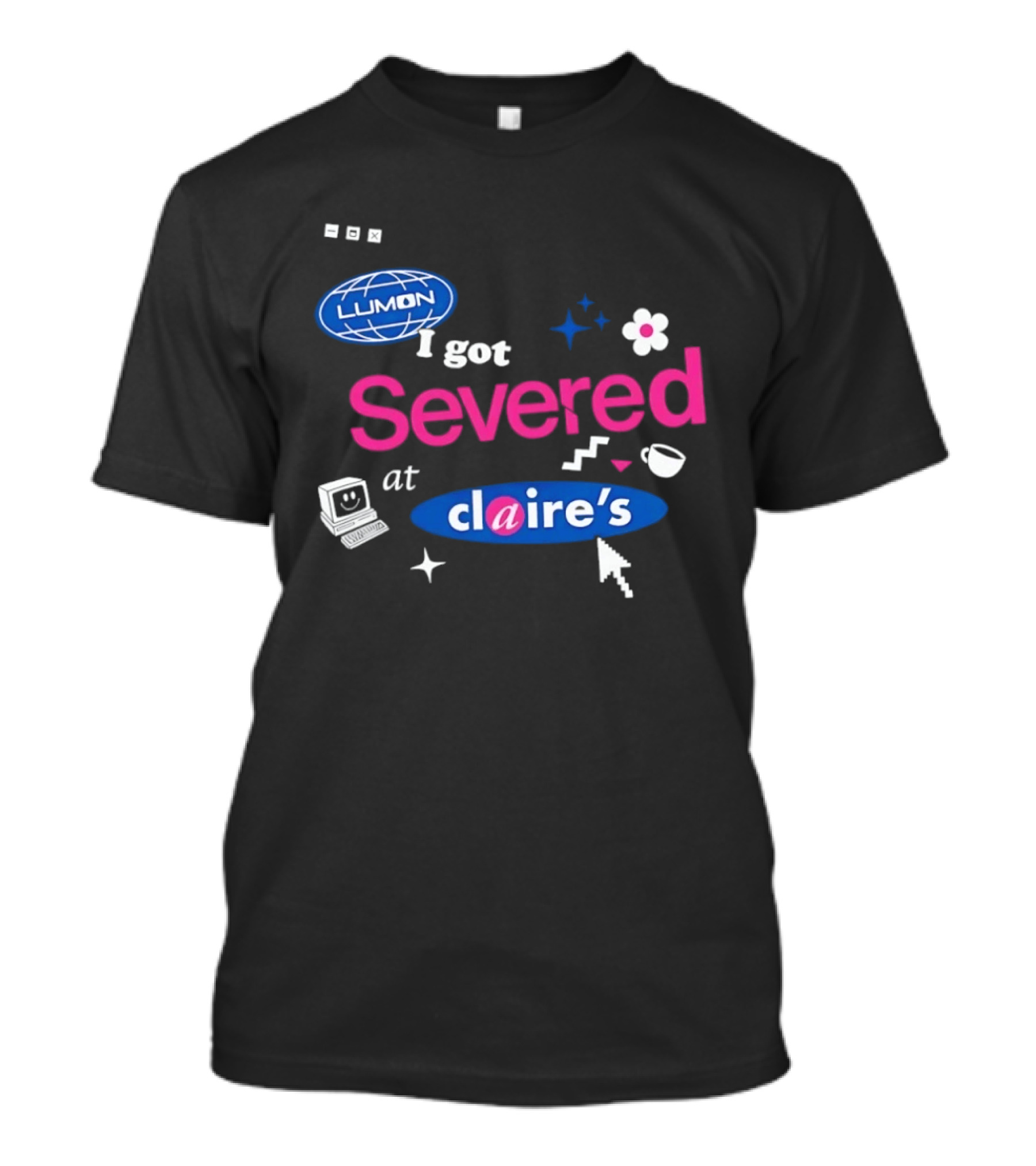 Lumon Severed At Claire's Severance Laptop Coffee Flower Cup Heart Stars T-Shirt