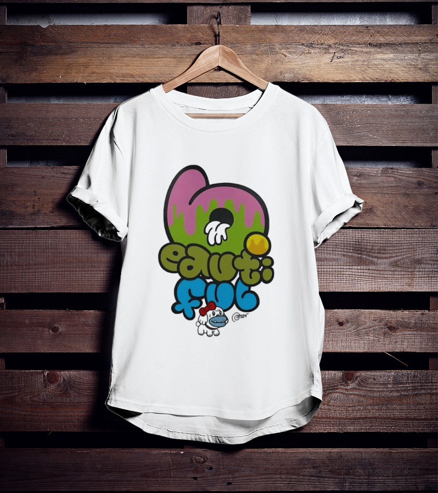 Beautiful Graffiti Melting Popsicle Drip T-Shirt