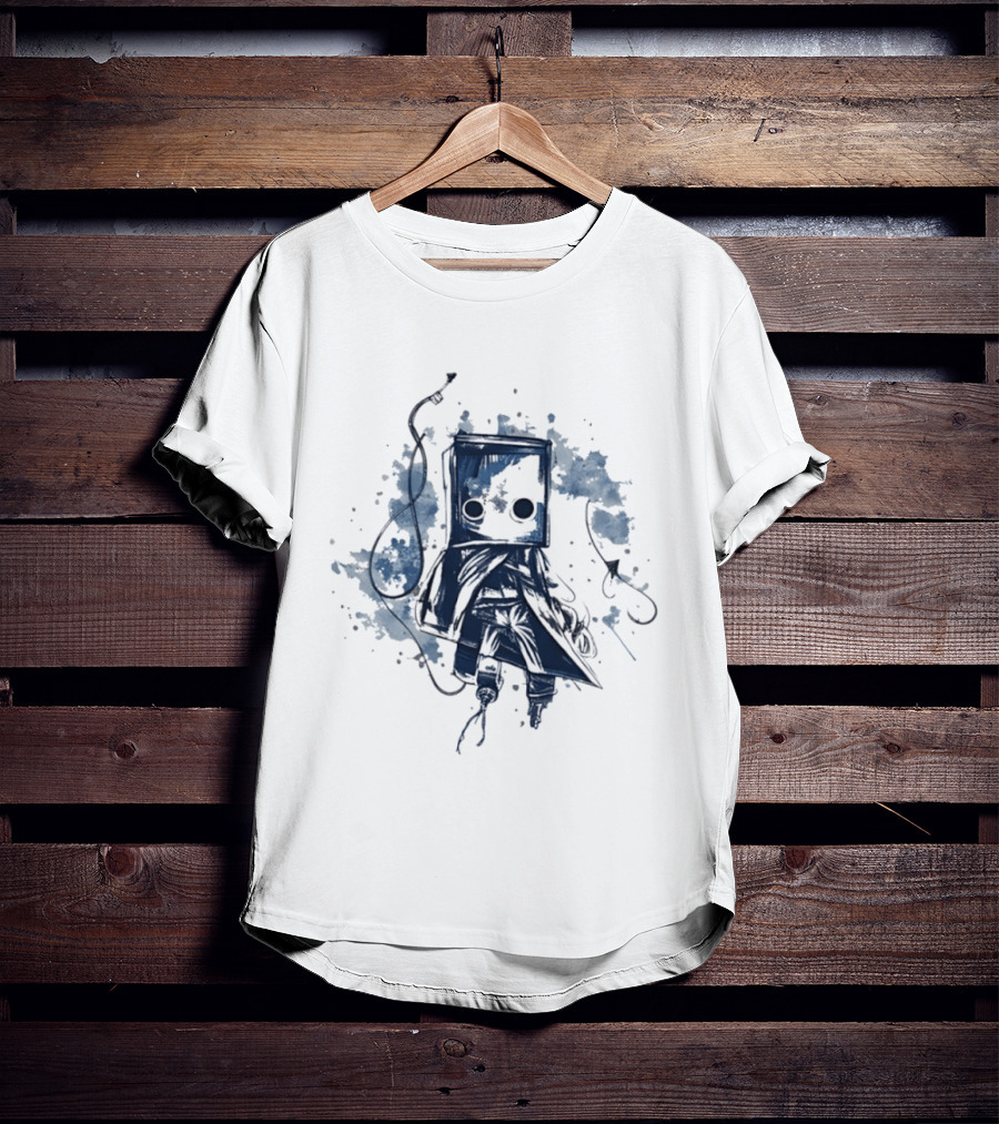 Mono Little Nightmares Horror Video Game T-Shirt