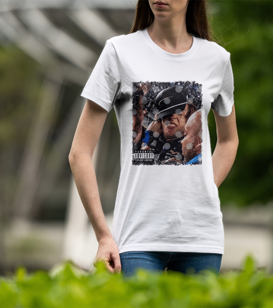 NASCAR Cup Series Racing Parental Advisory Explicit Content Victory Celebration T-Shirt