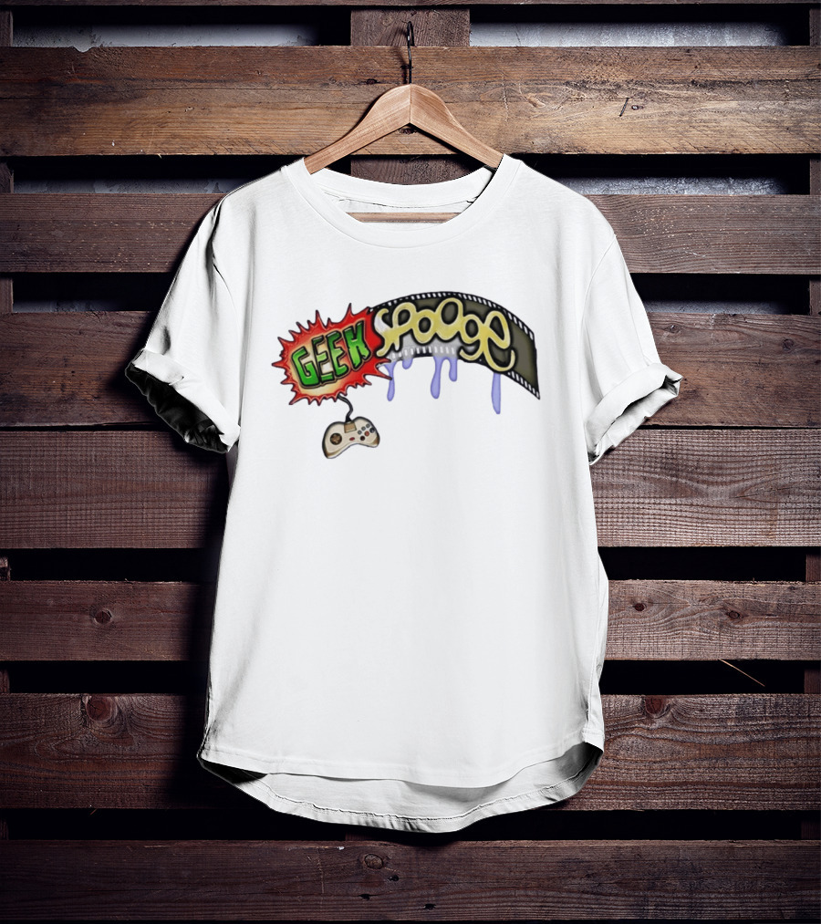 Geek Spooge Video Game Controller T-Shirt