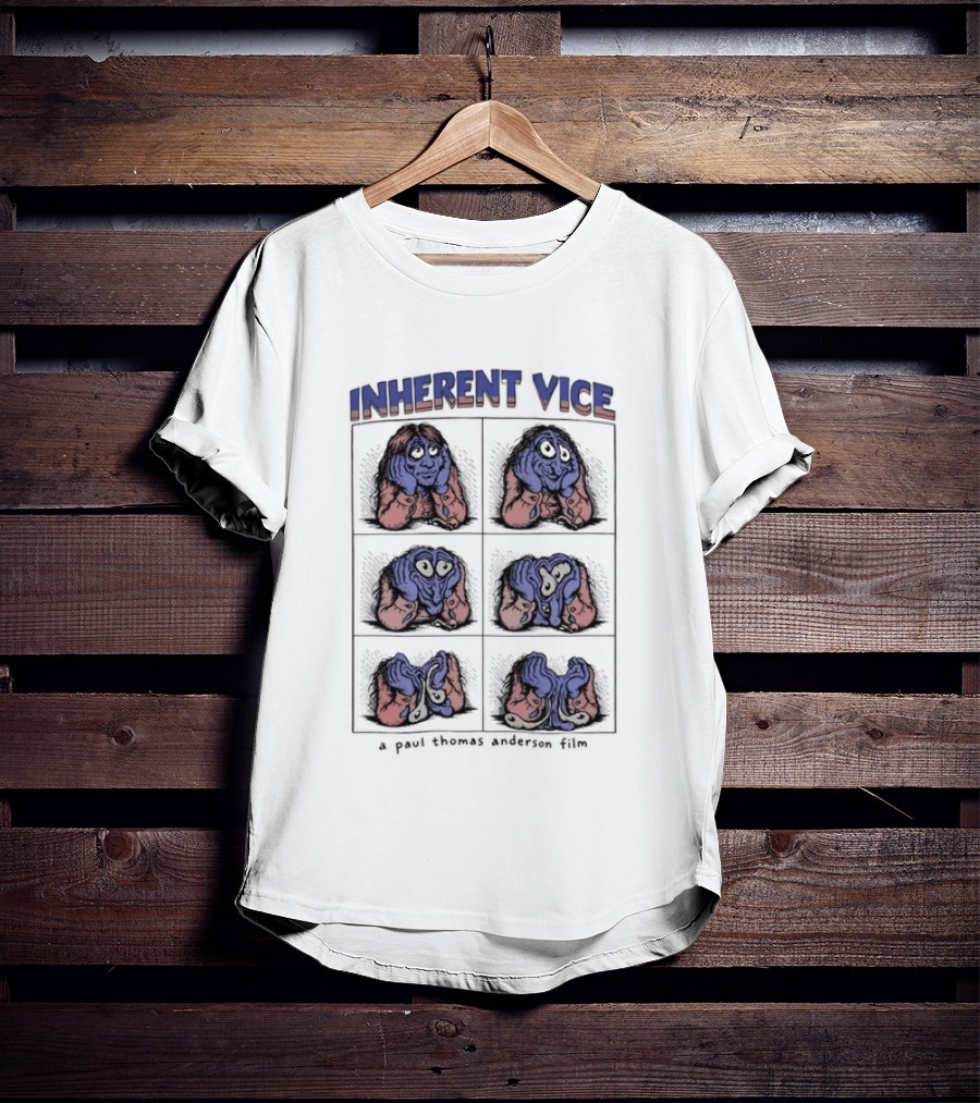 Inherent Vice A Paul Thomas Anderson Film Comic Strip T-Shirt