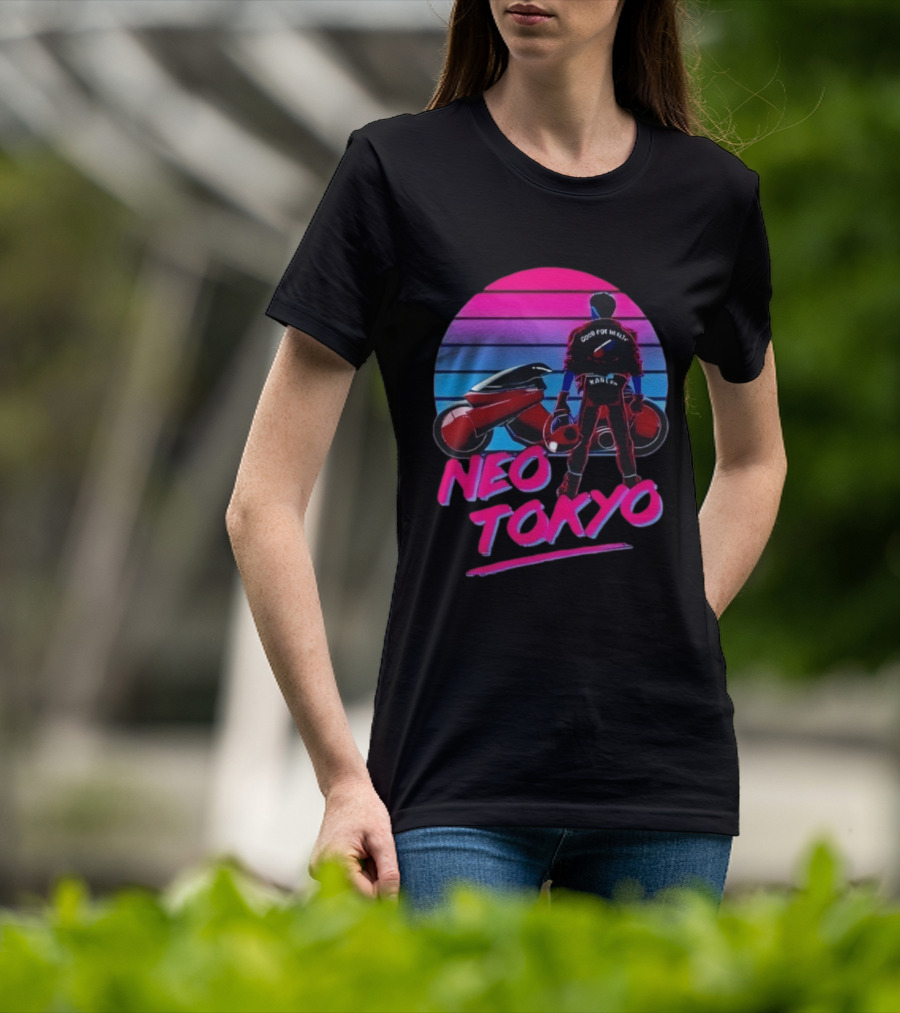 Kaneda Neo Tokyo Good For Health Bad For Education T-Shirt
