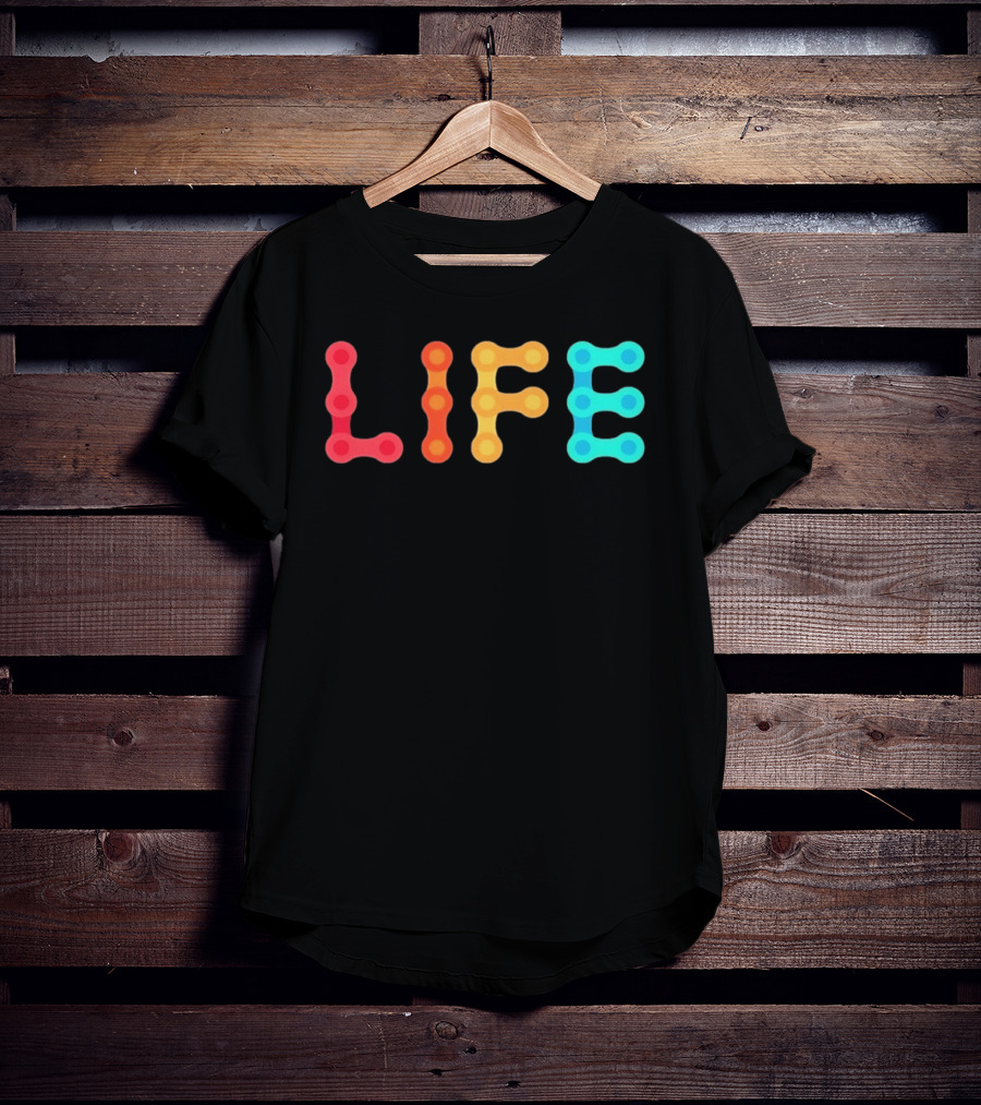 Life Bicycle Chain Cycling Bike Parts T-Shirt