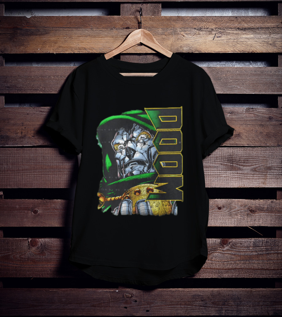 Doctor Doom Marvel Comics DOOM Villain 2 Sided T-Shirt